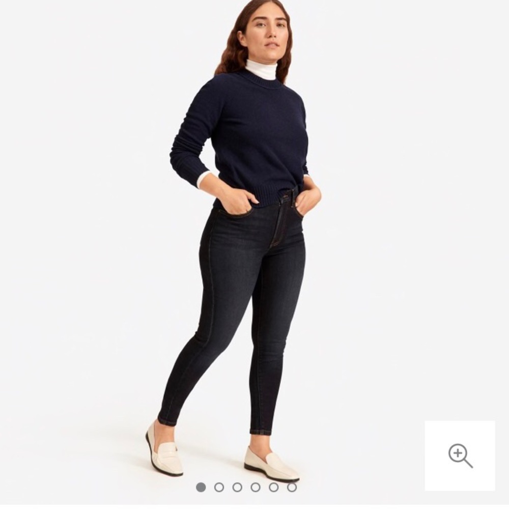 Everlane high rise authentic stretch skinny jean